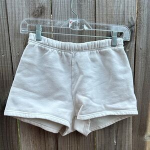 TNA Women's Soft White Athletic Shorts sz xs